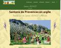 104125 : Santons de Provence et creche provencale createur santons art et tradition Jean Ailhaud