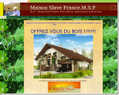 142239 : maison bois - maison slave