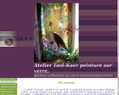154661 : peinture sur verre artisanale