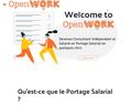 241926 : OpenWork / Le Monde Après, portage salarial