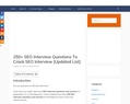 242874 : SEO Interview questions