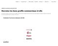 255365 : Cabinet de Recrutement Commercial Lille - Uptoo