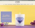 257290 : CYOR : boutique en ligne de bougies naturelles parfumées