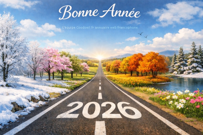 Bonne Année 2026 voeux Coodoeil 2026