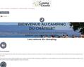 3351 : Camping CHATELET Haute-Savoie Thonon sciez lac Léman chalets mobilhomes solaire