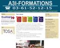 137708 : A3I Formations, spécialiste du DIF, informatique et bureautique à domicile ou sur site en formation individuelle ou collective.