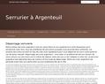 191769 : Serrurier Argenteuil 95100 : 01.34.19.87.23 urgence serrurerie