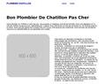214898 : Plombier Chatillon 92320