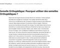 215154 : Fabricant de semelle orthopédique - Semelle orthopédique
