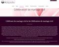 221443 : CÉLÉBRANT MARIAGE CIVIL - Célébration de mariage