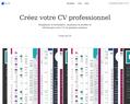 224892 : www.cv.fr : un site pour créer un CV en ligne simplement