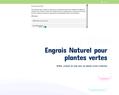 243913 : Engrais Naturel pour plantes vertes