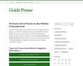 255154 : Presse Française  : Annuaire des Journaux et des Magazines en Ligne | Guide Presse