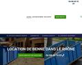 256282 : Location de Bennes Rhône (69) - DIB, Gravats - FM SERVICES