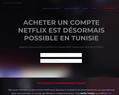 259310 : Compte Netflix Tunisie : Divertissement illimité à portée de clics