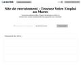 263341 : Cabinet de recrutement au Maroc - Offres d'emploi - Careerlink