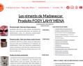 263746 : Piments de table Fody Lahy Mena - Saveurs malgaches | FODY LAHY MENA
