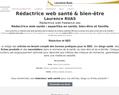 264092 : Rédactrice Web Santé / Bien-être Freelance - Laurence RUAS