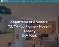264935 : Appartement à Vendre Type 3 quartier La Plaine-Novel, Annecy