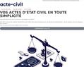 265179 : Acte d’état civil en ligne