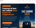 266372 : Meilleurs sacs cabine 40x30x20 compatibles avion 2026 - sac403020.com