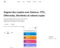 266546 : Home | Gainova – Robinet crypto, PTC, Offerwalls et Shortlinks rémunérés en NovaPoints