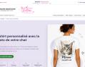 266630 : T-shirts chat personnalisés et originaux | Atelier Moustache