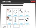 54372 : Vente en ligne piercingnombril, nez, arcade, levres, langue