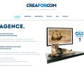 57687 : Créaforcom - Création et impression de documents pubicitaires et administratifs - création de sites internet