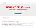 74983 : gerant de sci, constituer une sci